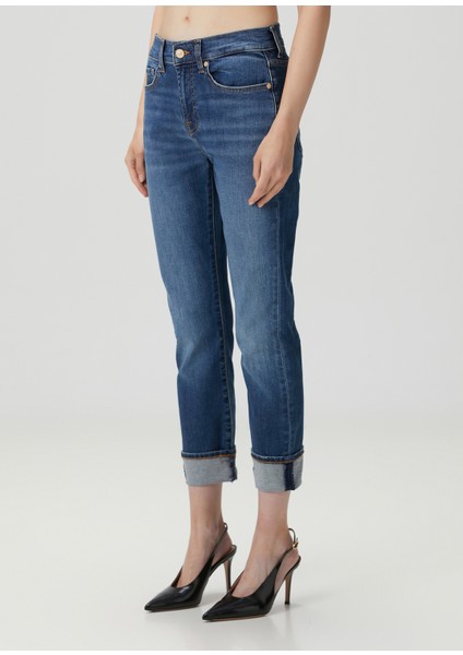 Relaxed Skinny Slim Mavi Jean Pantolon fiyatları