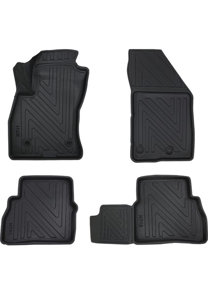 Opel Combo 2011-2018 Havuzlu Oto Paspas