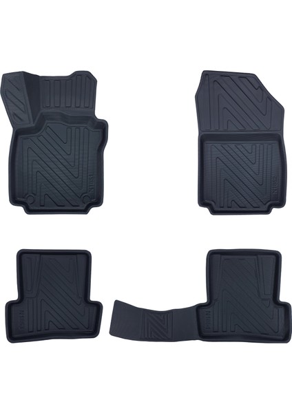 Renault Clio 4 2012-2019 Havuzlu Oto Paspas