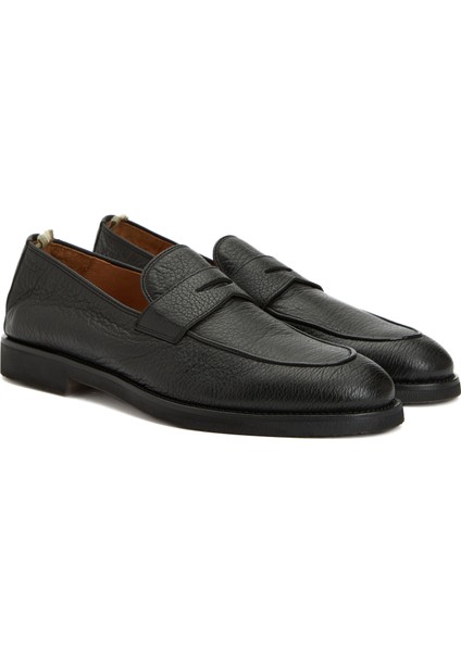 Opera Siyah Dokulu Erkek Deri Loafer fiyatları