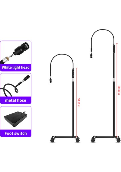 Akıllı Uv LED Kirpik Kür Lambası – Dokunmatik Ekran & Ayak Pedalı
