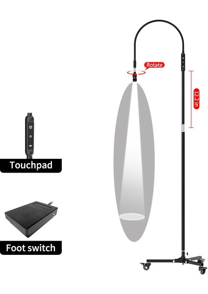 Akıllı Uv LED Kirpik Kür Lambası – Dokunmatik Ekran & Ayak Pedalı fiyatları