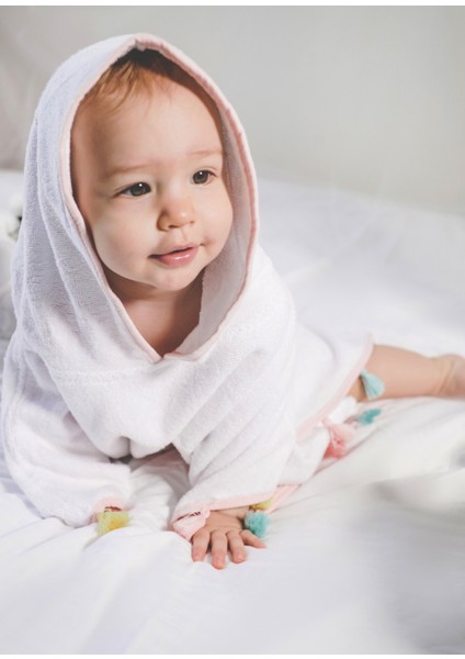 Ruby Rabbit Bambu Unisex Bebek ve Çocuk Panço Havlu modelleri