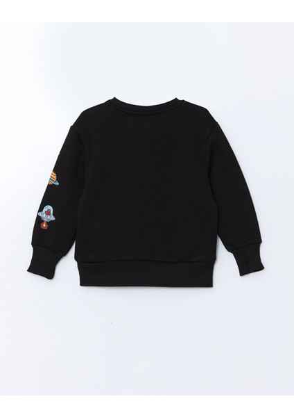 Yeni Sezon Bisiklet Yaka Baskılı Erkek Çocuk Sweatshirt fiyatları