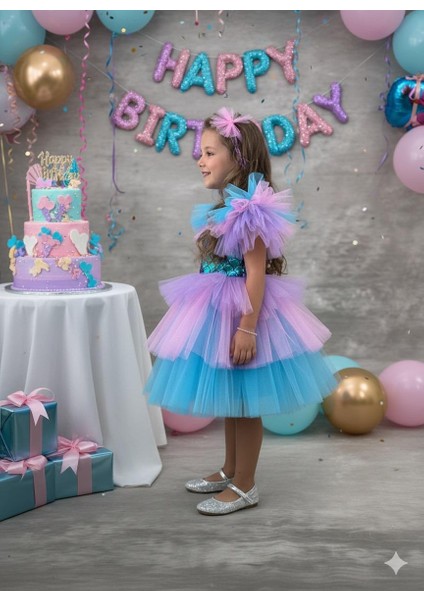 Kız Çocuk Deniz Kızı Abiye Elbise modelleri