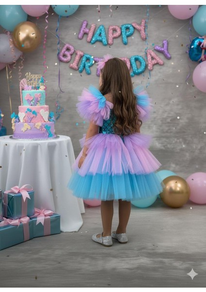 Kız Çocuk Deniz Kızı Abiye Elbise indirimleri