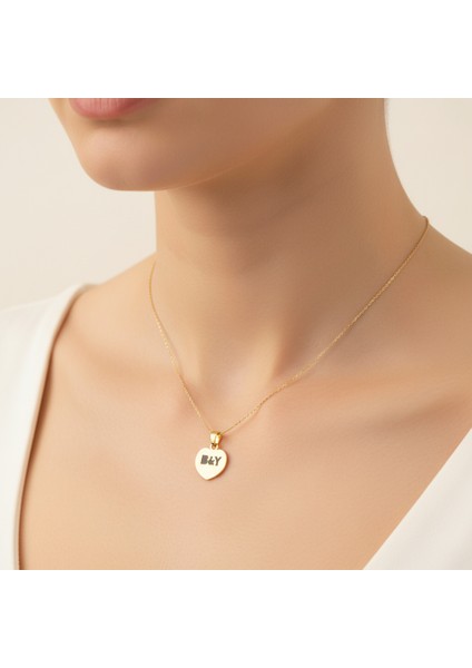 14 Ayar Altın Kolye Ucu B&y GM10531 1 gr