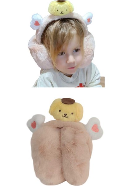 3-12 Yaş Trend Figürlü Katlanan Peluş Kulaklık Çocuk Kulaklık Çocuk Kışlık Kulaklık fırsatları