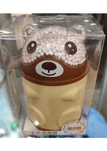 Ayıcık Model Büyük Boy Şifreli Plastik Dekor Kumbara 20CM AD533321