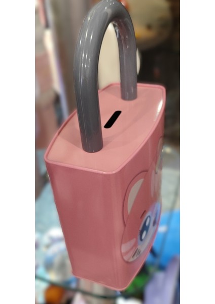 Kilit Şeklinde Büyük Boy Dekoratif Metal Kumbara AD14452 fiyatları