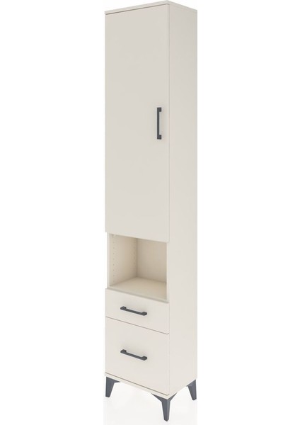 Arges Dolap 4 Raflı 2 Çekmeceli Tek Kapaklı 44X30X221 Aytaşı-Aytaşı modelleri