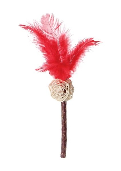 Matatabi Tüylü Örgü Top Kedi Oyuncağı 19 cm - Petshopundan