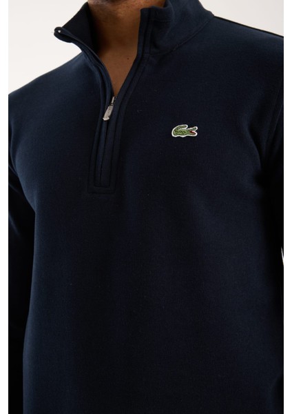 Fermuar Yaka Lacivert Regular Fit modelleri