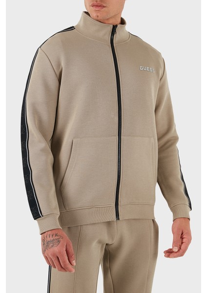 Mickey Logolu Pamuklu Regular Fit Dik Yaka Sweat Z2YQ10KB3P2 Erkek Sweat Z2YQ10 KB3P2 G1FR