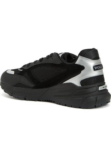 Siyah Silver Erkek Deri Sneaker modelleri