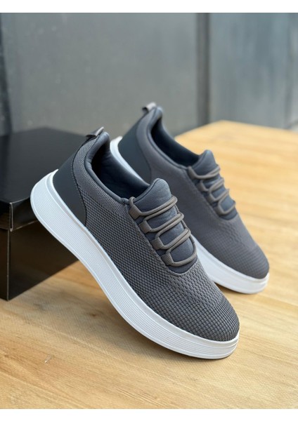 Erkek Gri Spor Ayakkabı
