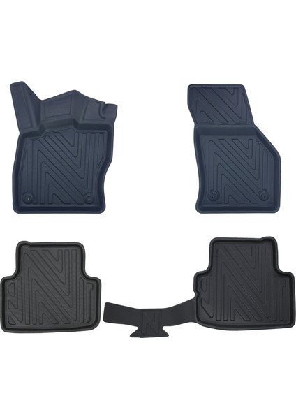 Skoda Octavia 2013-2020 Havuzlu Oto Paspas