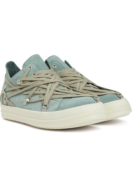 Megalaced Mavi Beyaz Erkek Deri Sneaker fiyatları