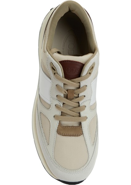 Bej Logo Detaylı Erkek Sneaker fırsatları