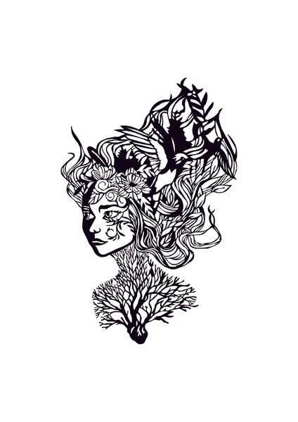 Heart Of Beauty - 47X70 cm Metal Duvar Dekoru - Metal Sanatları fiyatları