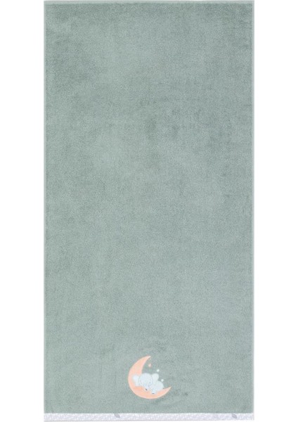 Hero Elephant Nakışlı Bebek Banyo Havlusu 70 x 140 cm