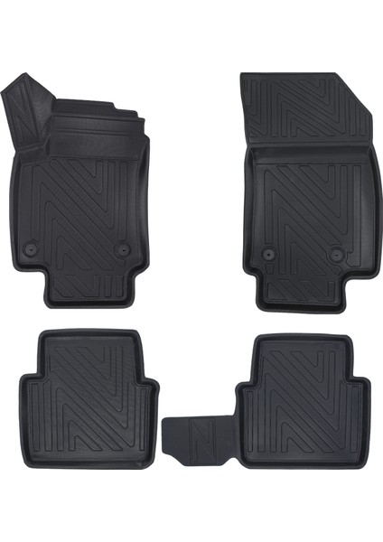 Opel Crossland x 2017-2020 Havuzlu Oto Paspas