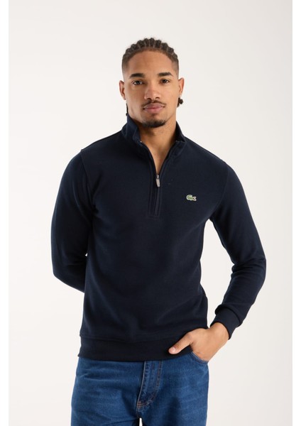 Fermuar Yaka Lacivert Regular Fit fiyatları