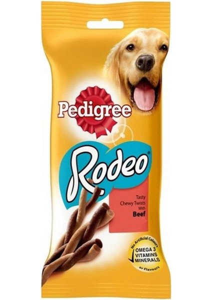 Rodeo 4'lü Biftekli Köpek Ödülü 70 GR(STT.04/2025) - Petshopundan
