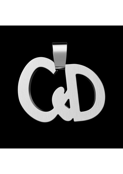 925 Ayar Gümüş Kolye C&d SM10569
