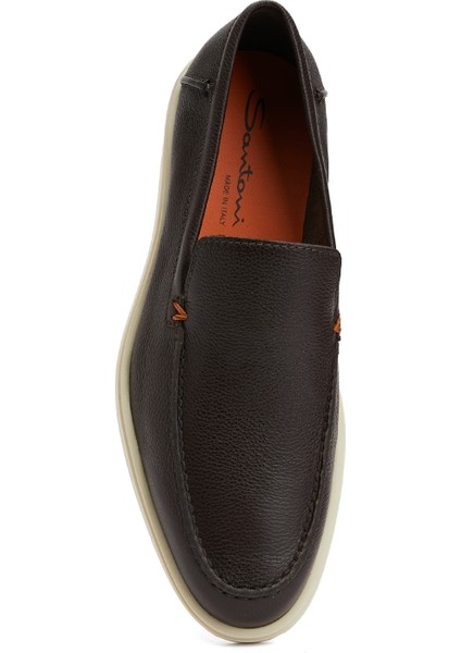 Kahverengi Erkek Deri Loafer fırsatları