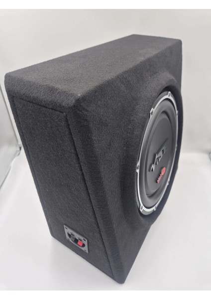 25CM Slim Kabin Bass - Vibe BLACKAIR10D2S-V3 900W 300RMS 2+2 Ohm Çift Bobin Slim Subwoofer 30CM - Profesyonel Ince Kabinbass fiyatları