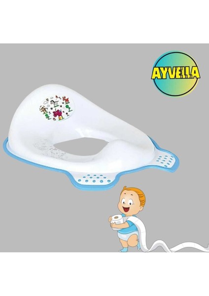 Renkli Çocuk Klozet Adaptörü, Hijyenik ve Eğlenceli Tuvalet Eğitim Başlangıcı