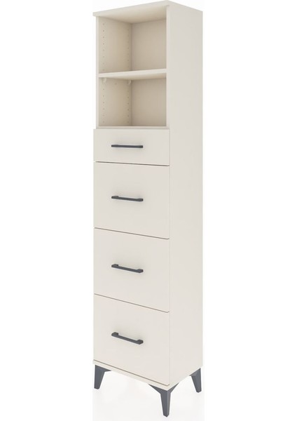 Arges Dolap 2 Raflı 4 Çekmeceli 44X30X182 Aytaşı-Aytaşı modelleri
