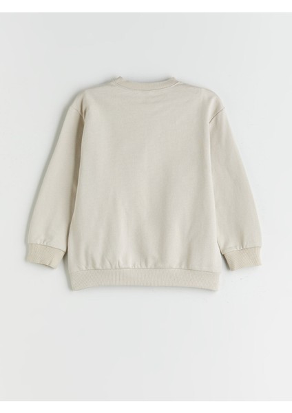 Yeni Sezon Bisiklet Yaka Baskılı Erkek Çocuk Sweatshirt fiyatları
