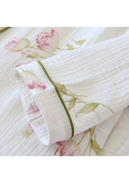 Organik Pamuk Müslin Kumaş Pijama Takımı