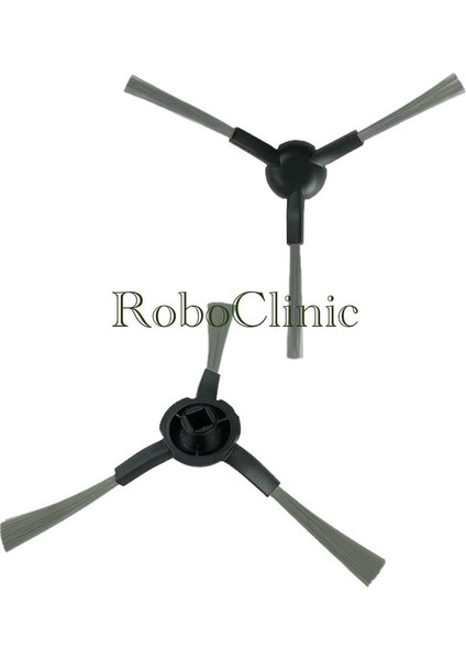 Dreame Bot D10S Pro Siyah Yedek Yan Fırça 2 Adet