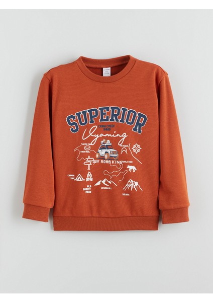 Yeni Sezon Bisiklet Yaka Erkek Çocuk Sweatshirt 2'li fiyatları