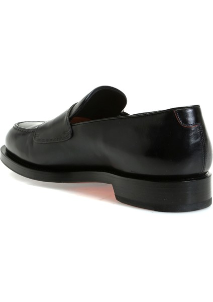 Koyu Lacivert Erkek Deri Loafer modelleri