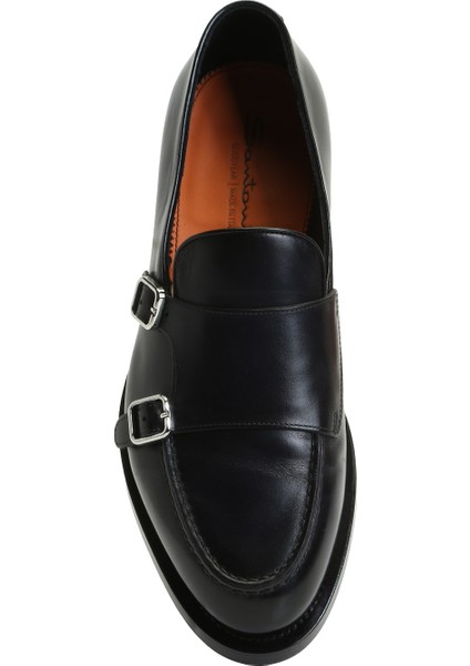 Koyu Lacivert Erkek Deri Loafer fırsatları