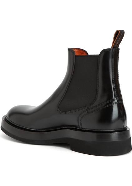 Alfie Siyah Erkek Deri Bot modelleri