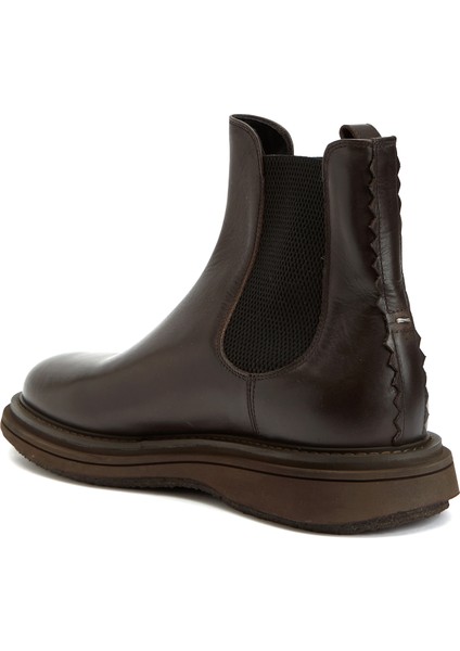 Victor Kahverengi Erkek Deri Bot modelleri