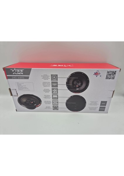 16CM Hoparlör – Vibe Slick6-V7 240W 80RMS - Vibe Tweeterli , 16 cm Hoparlör fiyatları