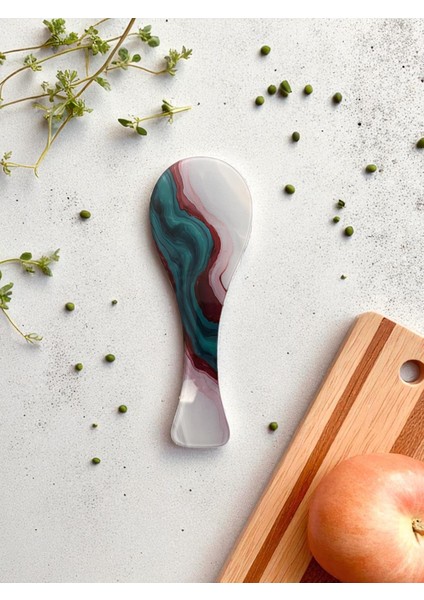 Temperli Cam Kirli Kasık Altlığı (9,5 x 26.5 Cm)