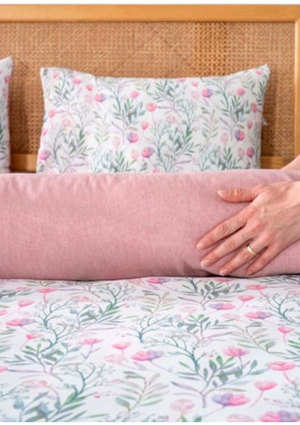 Çift Kişilik Nevresim Takımı Pamuklu Desenli Cherie 200X215 cm modelleri