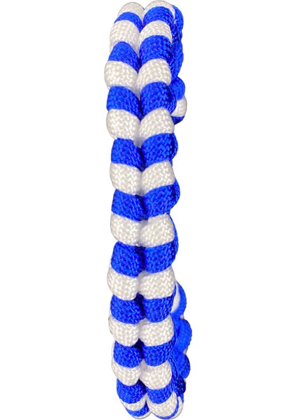Beyaz Mavi Çift Yönlü Paracord Bileklik