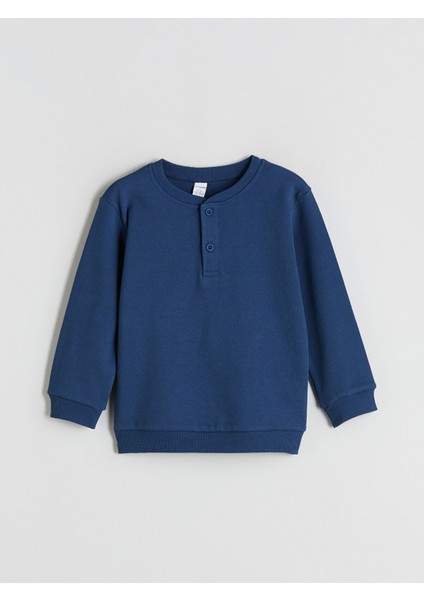 Yeni Sezon Erkek Çocuk Basic Sweatshirt