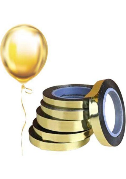 Balon Ipi Metalize Gold Rafya 25 Metre