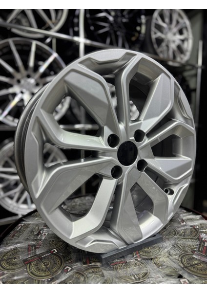 16'' 4X100 Clio Icon Sılver Jant Modeli
