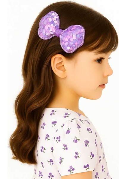 1 Adet Pullu Kız Çocuk Toka Çocuk Toka Çocuk Pens Toka Okul Tokası Bayram Tokası Bebek Tokası