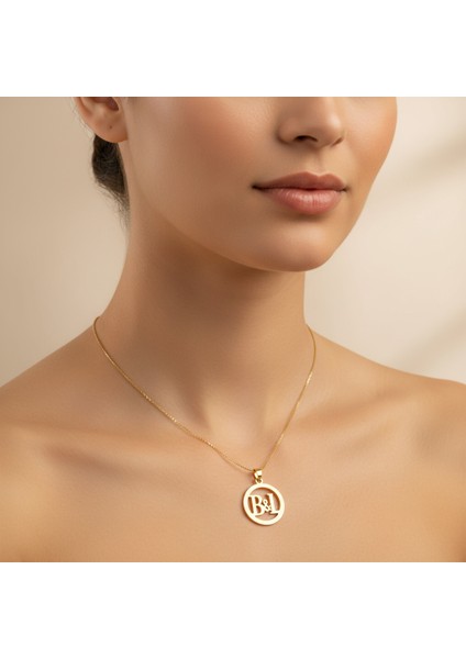 8 Ayar Altın Kolye Ucu B&l GM10351 1 gr